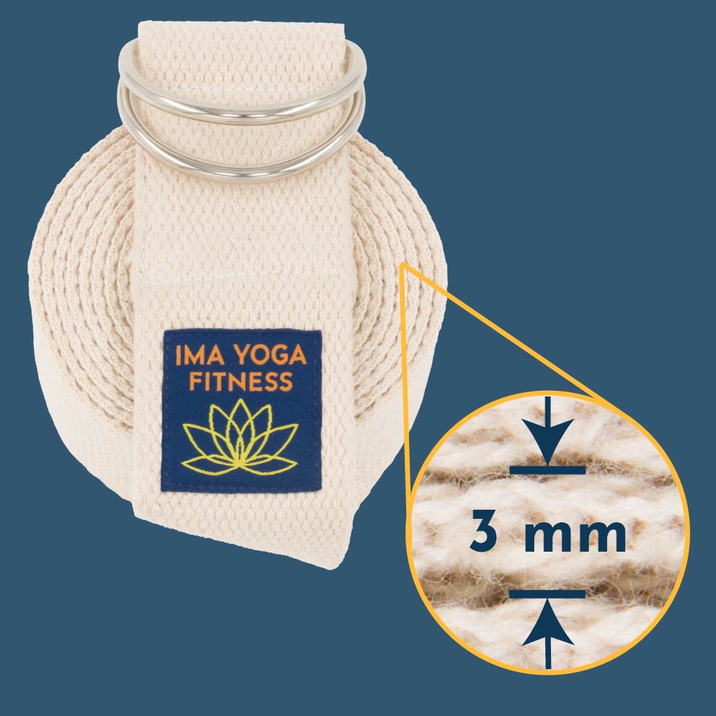 cheap vs premium yoga strap thick cotton yoga strap