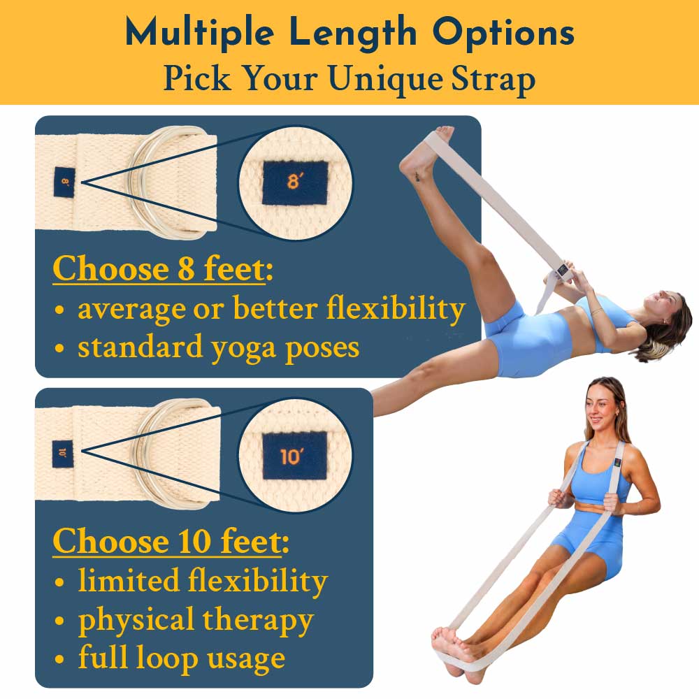 Ima Yoga Fitness - Adaptive Yoga Strap - Natural (undyed) - Image 5