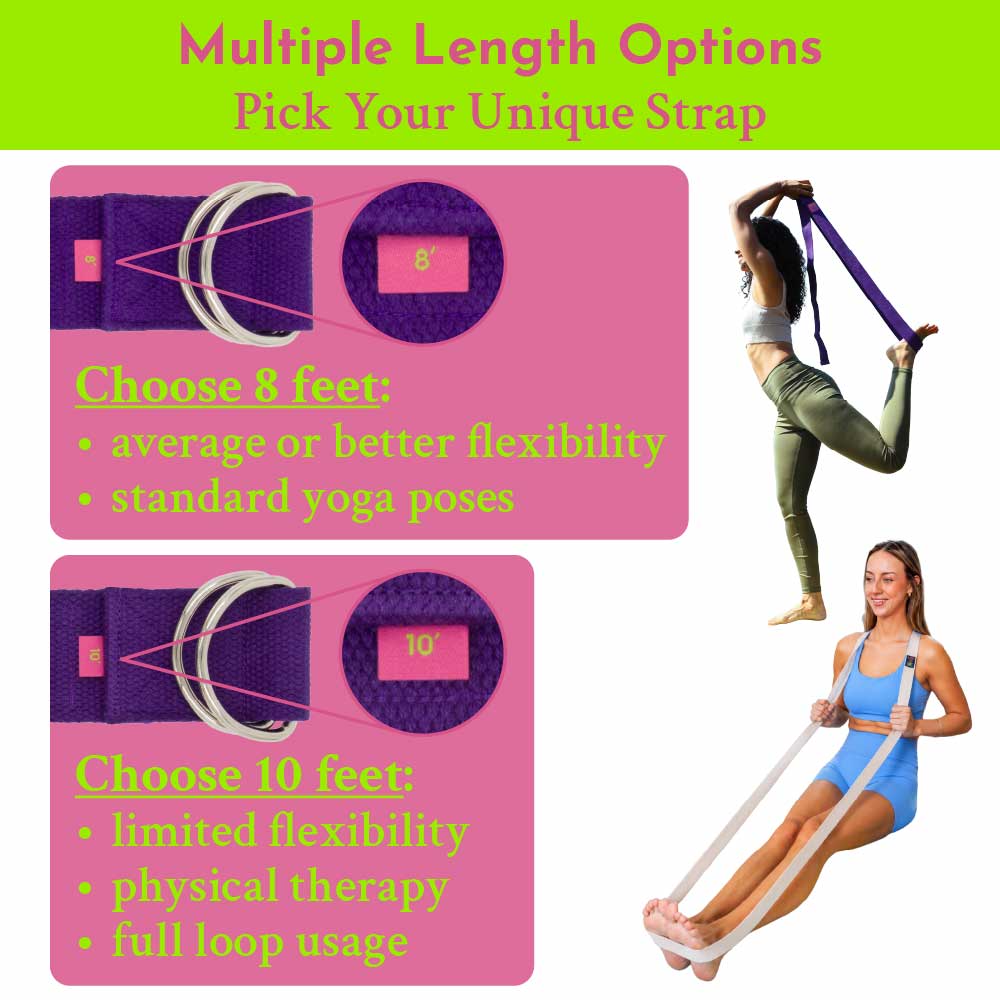 Ima Yoga Fitness - Adaptive Yoga Strap - Purple - Image 5
